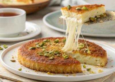 طرز تهیه کنافه با پنیر موزارلا مرحله به مرحله طرز تهیه کنافه با پنیر موزارلا مرحله به مرحله